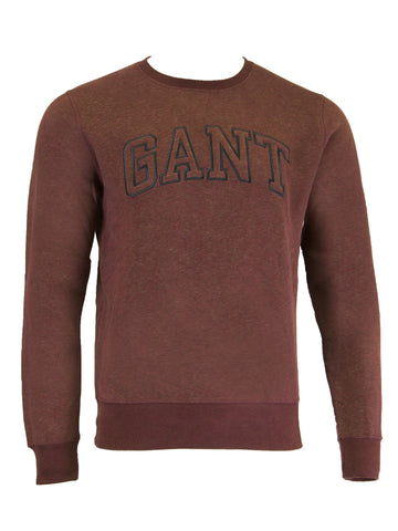 GANT Men's Purple Fig Gant Padded C-Neck Sweat 276311 Size Medium $165 NWT