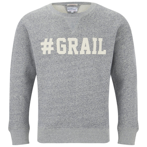 GANT RUGGER Men's Dark Grey Melange #Grail Sweatshirt Size X-Small NWT