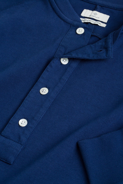 GANT DIAMOND G Men's Henley Top 206342 Size M $145 NWT