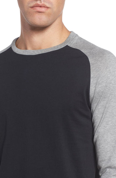 GANT DIAMOND G Men's Black Stadium Raglan Top 2070004 Size M $98 NWT
