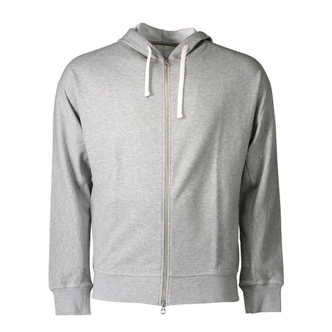 GANT DIAMOND G Men's Light Grey Full Zip Hoodie 246101 Size M $325 NWT