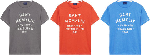 Gant Men's MCMXLIX Short Sleeve T-shirt (254223)