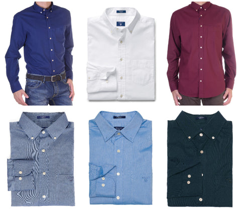 GANT Men's Winter Twill Regular Fit Button Down Shirt 3001330 Size M $135 NWT