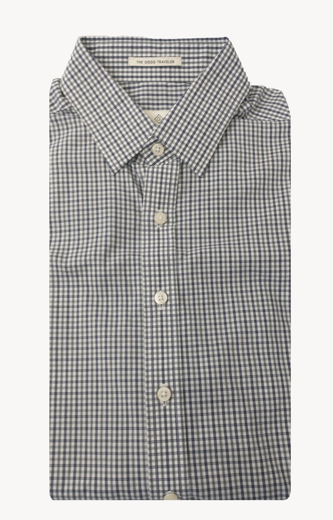 GANT DIAMOND G Men's Marine Cold Guard Check Traveler Town 303024 Size M NWT