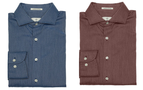 GANT DIAMOND G Men's Fitted Dobby Amalfi Shirt 3050406 Size M $225 NWT