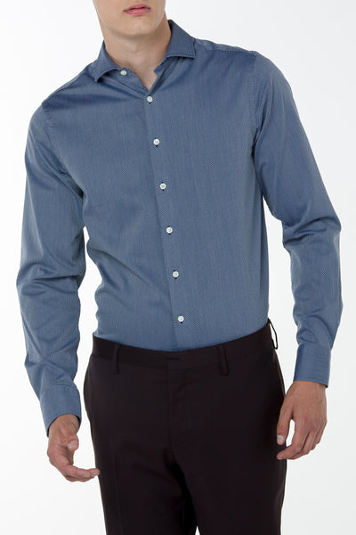 GANT DIAMOND G Men's Fitted Dobby Amalfi Shirt 3050406 Size M $225 NWT