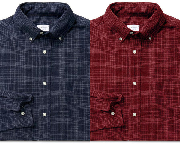 GANT RUGGER Men's Grindle Checked Twill LFBD 3081730 Size Medium NWT