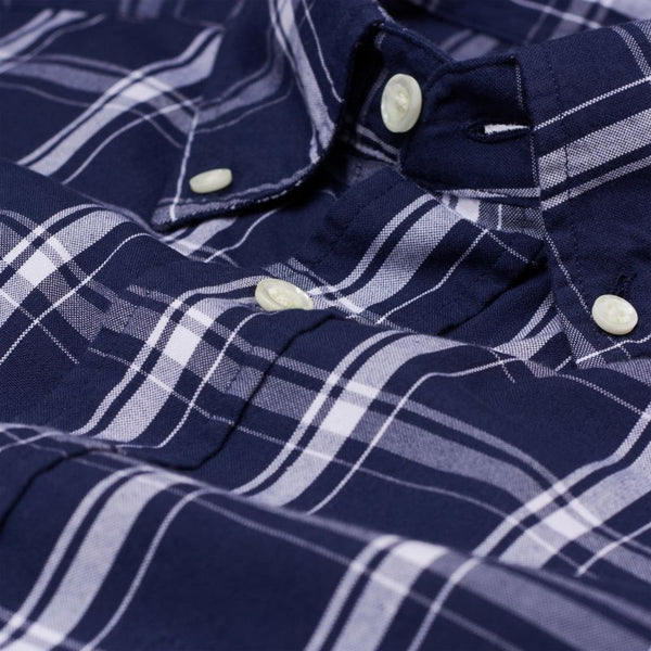 GANT RUGGER Men's Dreamy Oxford Check HOBD 341133 Size Medium NWT