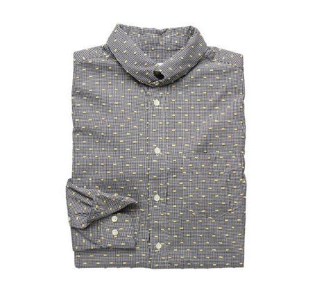 GANT RUGGER Men's Dreamy Oxford Gingham Dobby Dylan Shirt 341153 Size M $145 NWT