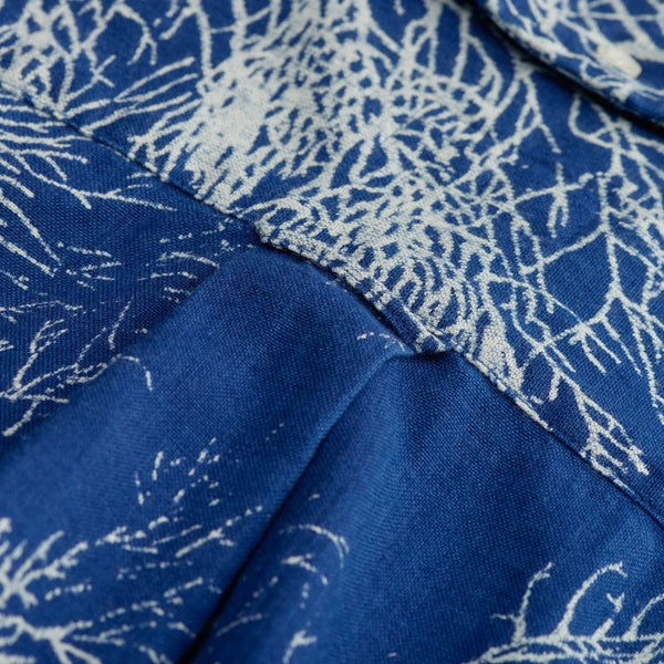 GANT RUGGER Men's Indigo Oxford Tree Button Down 341760 Size M $135 NWT