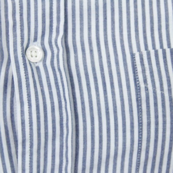 GANT RUGGER Men's Indigo Madras Short Sleeve Shirt 344210 Size Small NWT