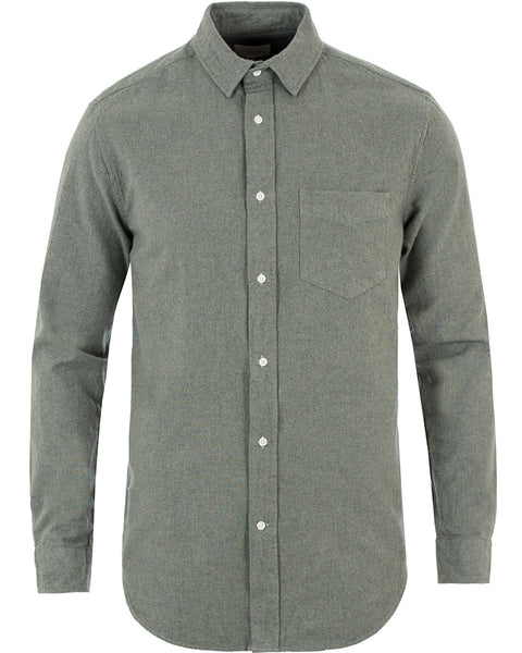 GANT RUGGER Men's Melange Twill Shirt 347917 Size M $145 NWT