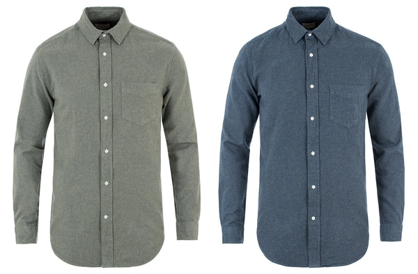 GANT RUGGER Men's Melange Twill Shirt 347917 Size M $145 NWT