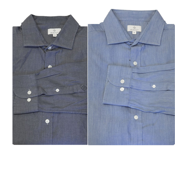 GANT DIAMOND G Men's Luxe Denim Fitted Spread 363067 Size M $215 NWT