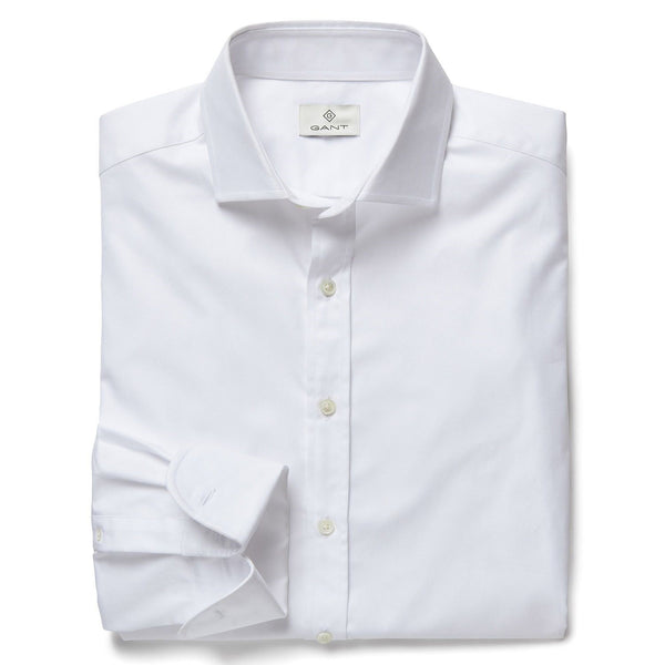 GANT DIAMOND G Men's Luxe Twill Fit Spread Shirt 369007  Size 40 $225 NWT