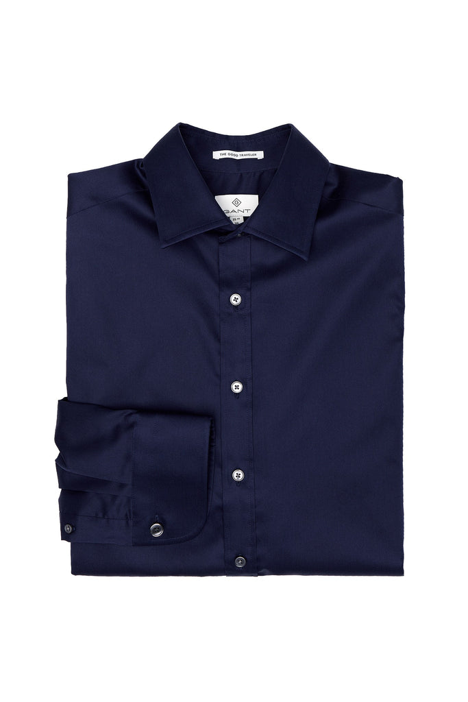 GANT DIAMOND G Men's Marine Fitted Sateen Spread 38937 Size 39 $155 NWT