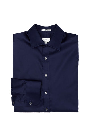 GANT DIAMOND G Men's Marine Fitted Sateen Spread 38937 Size 39 $155 NWT