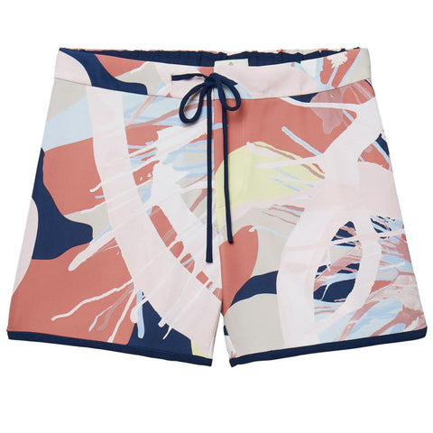 GANT DIAMOND G Women's Spin Art Printed Shorts 420419 Size 36 $110 NWT