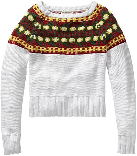 GANT Women's White The MB Guayaquil Sweater 480017 Size XL $180 NWT