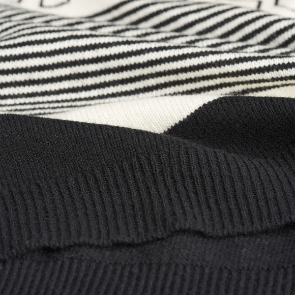 GANT RUGGER Women's Black Gir's Knit Sweater 482059 Size S $175 NWT