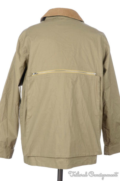 GANT RUGGER Men's Sage Green It's a Satchel! Jacket Size Small NWT