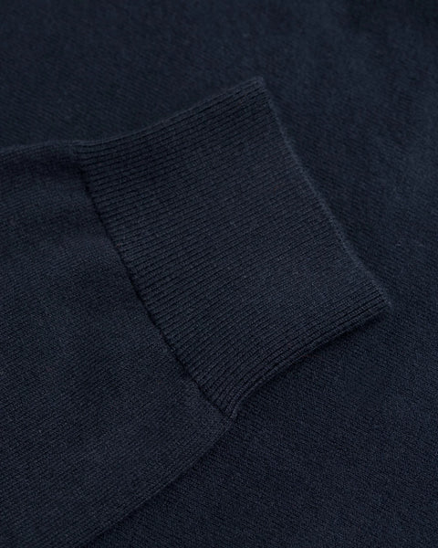 Gant Men's Cotton Cashmere Crew Sweater, Medium, Classic Blue