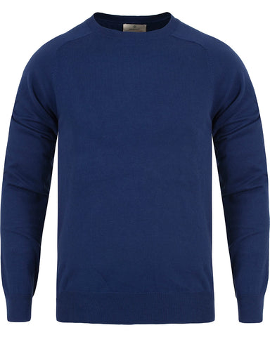 Gant Men's Cotton Cashmere Crew Sweater, Medium, Yale Blue