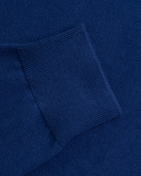 Gant Men's Cotton Cashmere Crew Sweater, Medium, Yale Blue