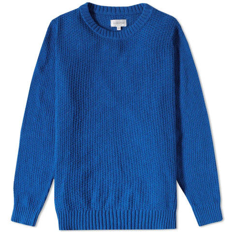 GANT Dark Ocean Blue Men's The Texture Sweater 84194 Size M $155 NWT