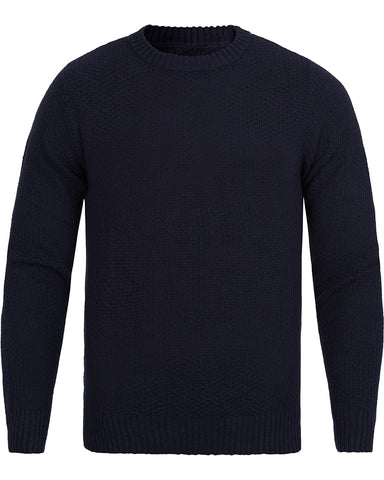 GANT Marine Men's The Texture Sweater 84194 Size M $155 NWT