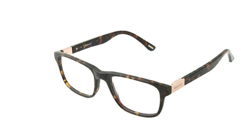 GANT Men's Square G107 Eyeglass Frames 54-19-145 -Tortoise NEW