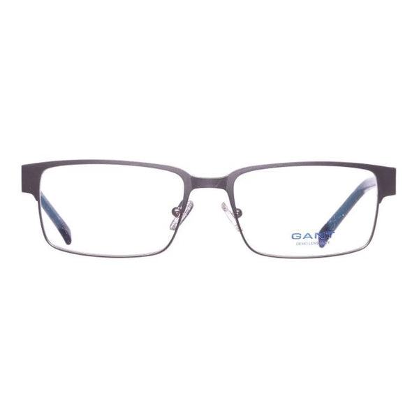 Gant Men's Rectangular G3003 Eyeglass Frames 54-17-145 -Satin Silver NEW