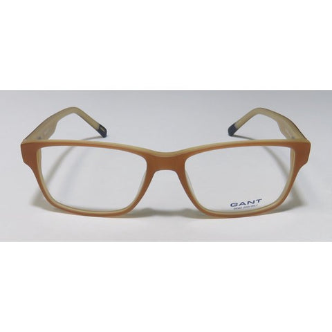 GANT Men's Rectangular G3005 Eyeglass Frames 55-16-145  -Matte Brown NEW