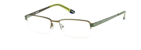 GANT Men's Half Rim G3010 Eyeglass Frames 54-17-145  -Satin Brown/Olive NEW