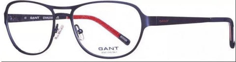 GANT Men's Satin Navy Aviator G3035 Eyeglass Frames 56-17-145   NEW