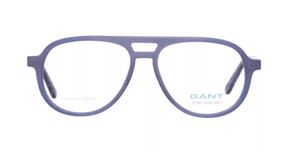 GANT Men's Matte Navy Aviator G3042 Eyeglass Frames  54-15-140  NEW