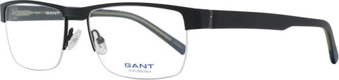 GANT Men's Half Rim Black (002) GA3052 Eyeglass Frames  55-17-145    NEW