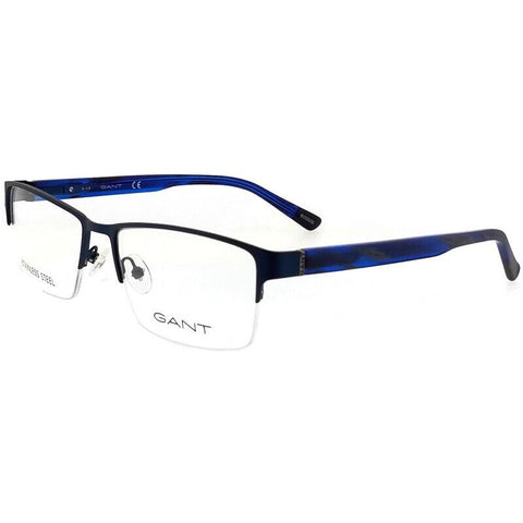 GANT Men's Half Rim Blue (091) GA3071 Eyeglass Frames  57-17-145   NEW