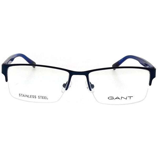 GANT Men's Half Rim Blue (091) GA3071 Eyeglass Frames  57-17-145   NEW