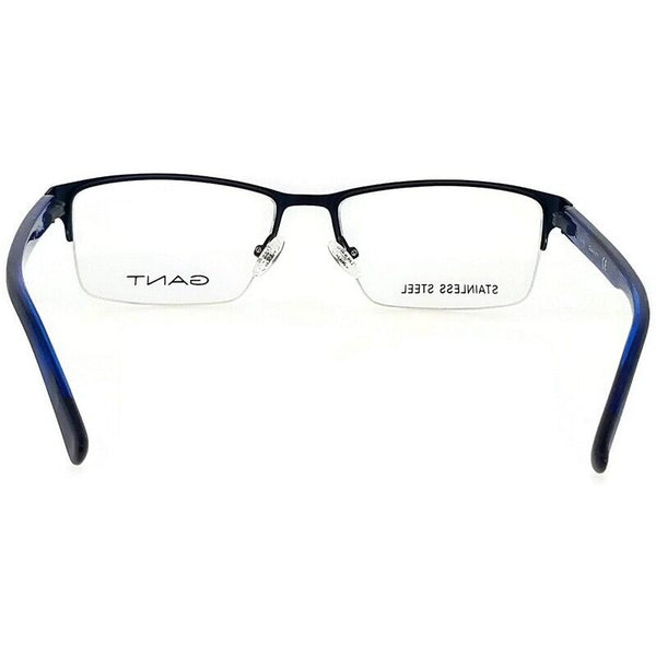 GANT Men's Half Rim Blue (091) GA3071 Eyeglass Frames  57-17-145   NEW