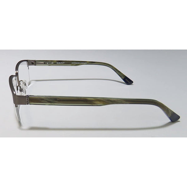 GANT Men's Half Rim Gunmetal (009) GA3072 Eyeglass Frames  55-17-145   NEW