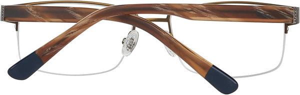GANT Men's Half Rim Brown (049) GA3072 Eyeglass Frames  55-17-145   NEW