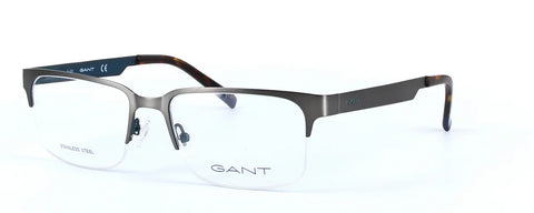 GANT Men's Gunmetal Half Rim GA3077 009 Eyeglass Frames  52-17-140  NEW