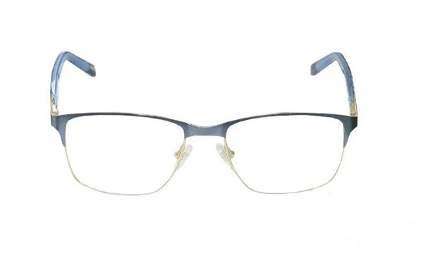 GANT Women's Square Metal GA4034 Eyeglass Frames 52-17-135  -Blue NEW