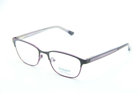 GANT Women's Metal GA4038 Eyeglass Frames 50-16-135 -Black and Purple NEW