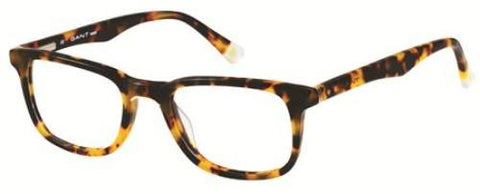 GANT  RUGGER Men's GR5003 Sqaure Eyeglass Frames 50-19-145 -Tortoise NEW