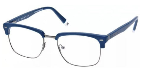 GANT RUGGER Men's Matte Navy GR5005 Eyeglass Frames  50-17-145   NEW