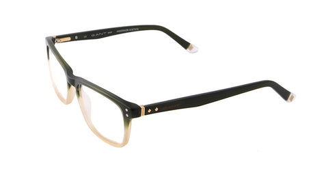 GANT RUGGER Men's Matte Olive GR5008 Eyeglass Frames 52-17-145  NEW
