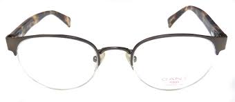 GANT RUGGER GR Tilden Round Metal Eyeglass Frames 49-20-140 -Satin Gun NEW