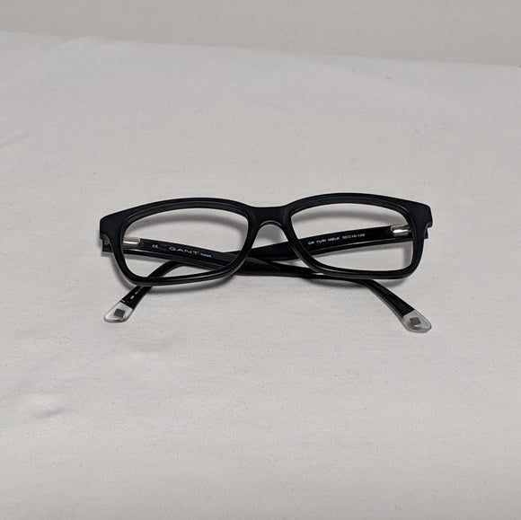 GANT RUGGER GR Yuri Rectangular Eyeglass Frames 52-16-145 -Black NEW